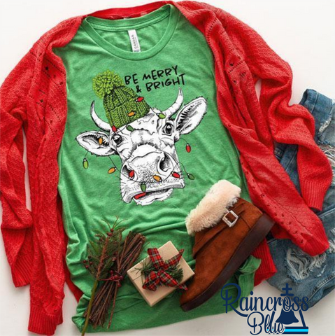 Be Merry & Bright Cow