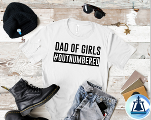 Dad of girls #outnumbered