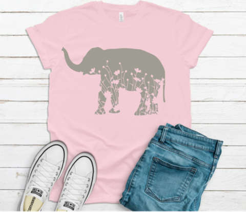 Floral elephant