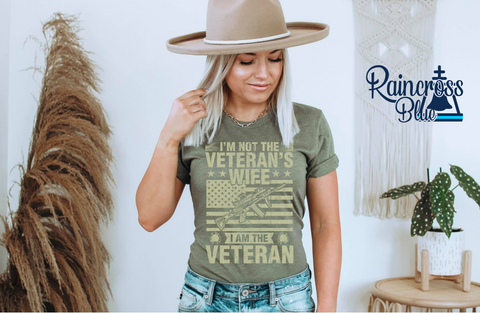 I'm not the Veteran's wife I am the Veteran