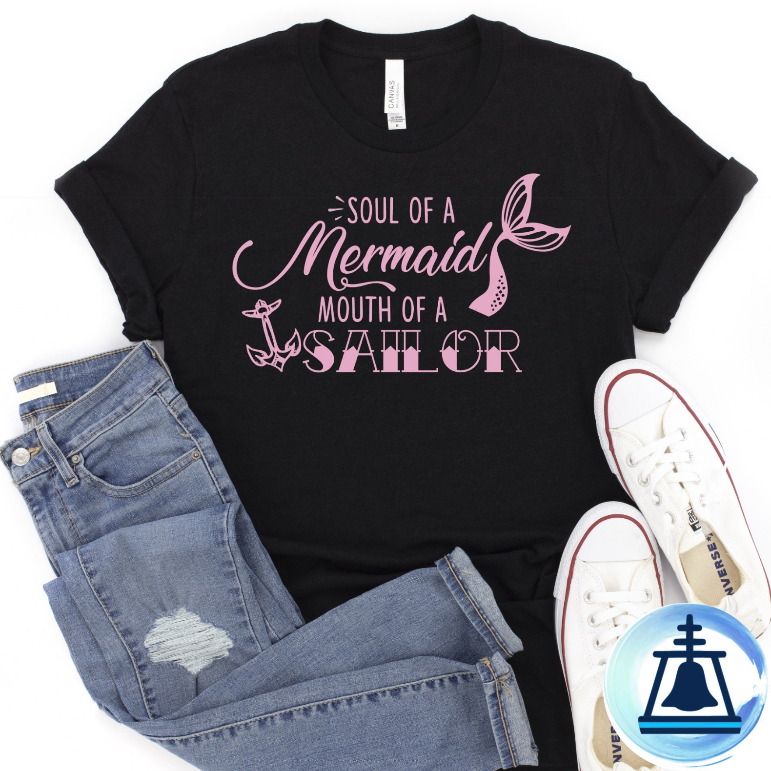 Soul of a mermaid Mouth of a sailor