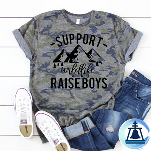 Support wildlife raise boys